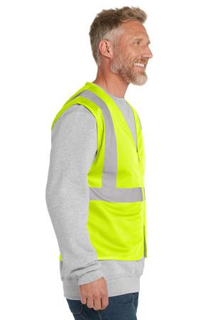 CornerStone CSV101 ANSI 107 Class 2 Economy Mesh Zippered Vest
