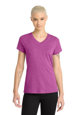 District DM1190L Women's Perfect Blend CVC V-Neck Tee