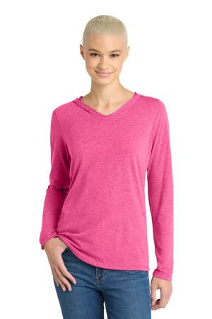 District DM139L Women's Perfect Tri Long Sleeve Hoodie