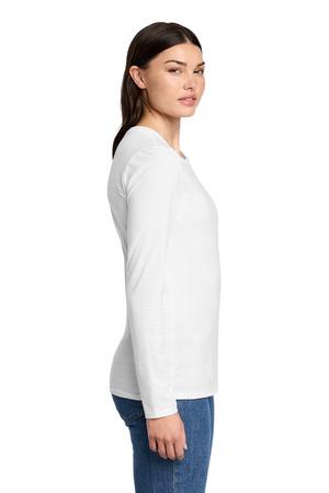 District DT110 Women's Perfect Blend CVC Long Sleeve Tee
