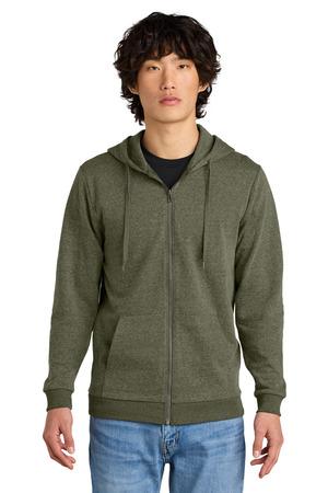 District DT1302 Perfect Tri Fleece Full-Zip Hoodie