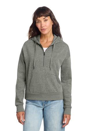 District DT1311 Women's Perfect Tri Fleece 1/2-Zip Pullover