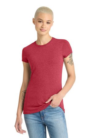 District DT155 Women's Fitted Perfect Tri Tee