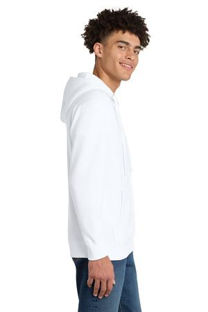 District DT6102 V.I.T. Fleece Full-Zip Hoodie