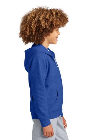 District DT6102Y Youth V.I.T. Fleece Full-Zip Hoodie