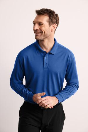Port Authority K240LS Wearever Performance Pique Long Sleeve Polo