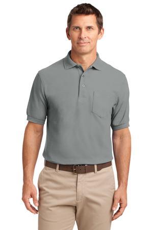 Port Authority K500P Silk Touch Polo with Pocket
