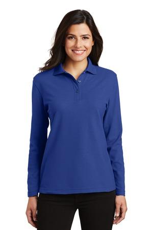 Port Authority L500LS Women's Silk Touch Long Sleeve Polo