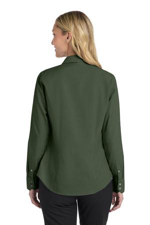 Port Authority L640 Women's Crosshatch Easy Care Shirt