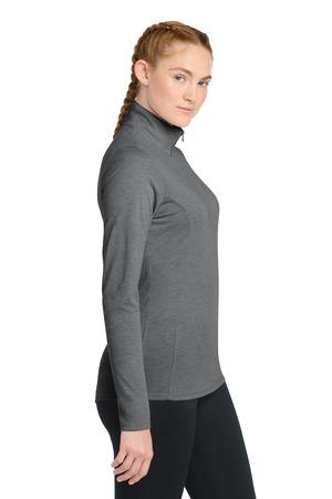 Sport-Tek LST407 Women's PosiCharge Tri-Blend Wicking 1/4-Zip Pullover
