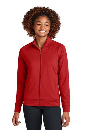Sport-Tek LST857 Women's Sport-Wick Stretch Full-Zip Cadet Jacket