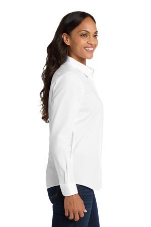Port Authority LW100 Women's Long Sleeve Carefree Poplin Shirt