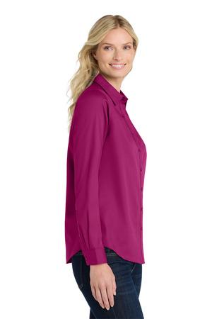 Port Authority LW808 Women's Long Sleeve SuperPro React Twill Shirt