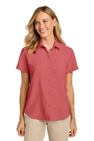 Port Authority LW963 Women's Short Sleeve UV Dockside Shirt