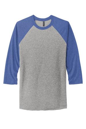 Next Level Apparel NL6051 Adult Tri-Blend 3/4-Sleeve Raglan Tee