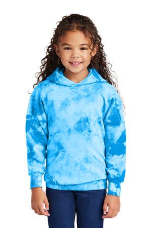 Port & Co PC144Y Youth Crystal Tie-Dye Pullover Hoodie
