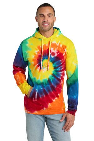 Port & Co PC146 Tie-Dye Pullover Hooded Sweatshirt