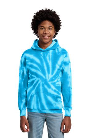 Port & Co PC146Y Youth Tie-Dye Pullover Hooded Sweatshirt