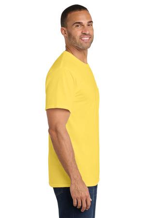 Port & Co PC54P Core Cotton Pocket Tee