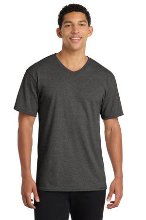 Port & Co PC54V Core Cotton V-Neck Tee