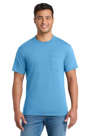 Port & Co PC55P Core Blend Pocket Tee