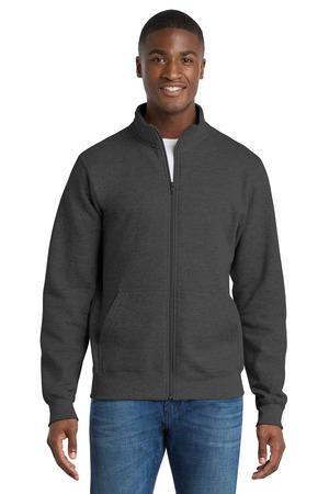 Port & Co PC78FZ Core Fleece Cadet Full-Zip Sweatshirt