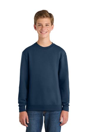 Port & Co PC78Y Youth Core Fleece Crewneck Sweatshirt