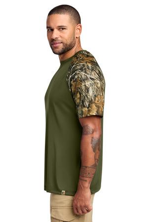 Russell Outdoors RU151 Realtree Colorblock Performance Tee