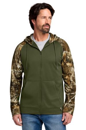 Russell Outdoors RU452 Realtree Performance Colorblock Full-Zip Hoodie