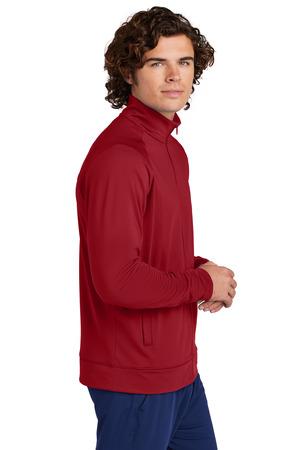 Sport-Tek ST857 Sport-Wick Stretch Full-Zip Cadet Jacket