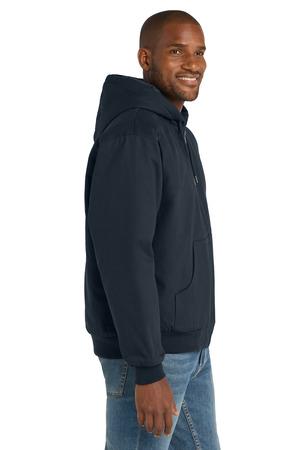 CornerStone TLJ763H Tall Duck Cloth Hooded Work Jacket