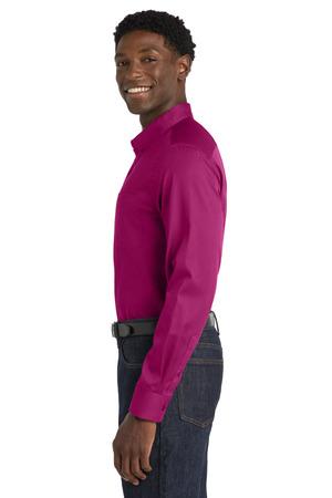 Port Authority W808 Long Sleeve SuperPro React Twill Shirt