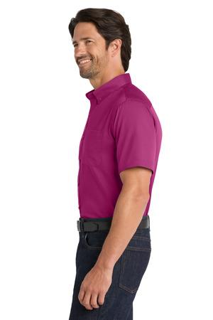 Port Authority W809 Short Sleeve SuperPro React Twill Shirt