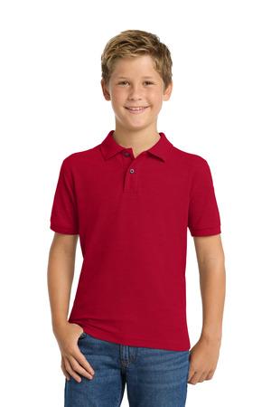 Port Authority Y500 Youth Silk Touch Polo