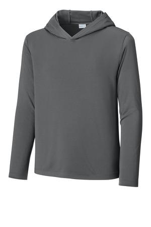 Sport-Tek YST420LSH Youth Posi-UV Pro Long Sleeve Hoodie