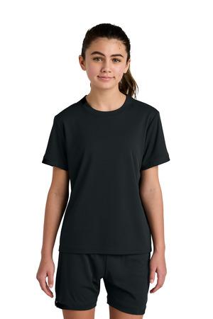 Sport-Tek YST440 Youth Club Short Sleeve Crew