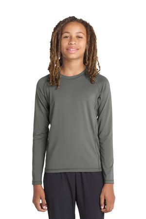 Sport-Tek YST470LS Youth Long Sleeve Rashguard Tee