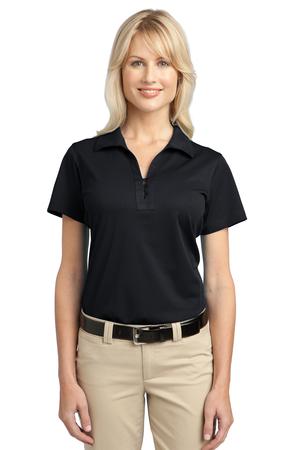 Port Authority L527 Women's Tech Pique Polo, Black