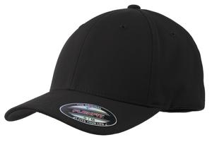 Sport-Tek STC17 Flexfit Performance Solid Cap, Black