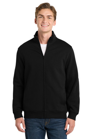 Sport-Tek ST259 Full-Zip Sweatshirt, Black