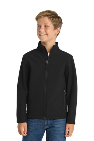 Port Authority Y317 Youth Core Soft Shell Jacket, Black