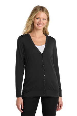 Port Authority L545 Women's Concept Cardigan, Black