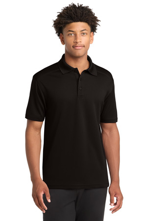 Sport-Tek ST680 PosiCharge Micro-Mesh Polo, Black