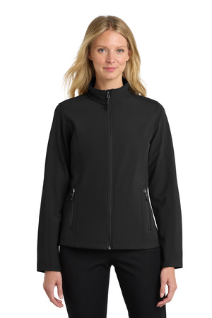 Port Authority L317 Women's Core Soft Shell Jacket, Black