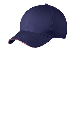 Port Authority C829 Americana Flag Sandwich Cap, Blue Crush