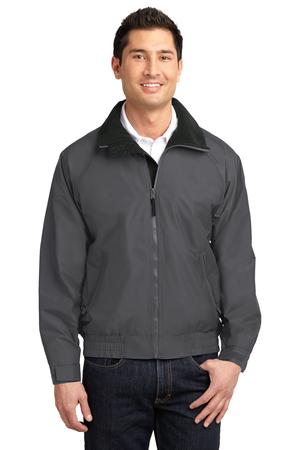 Port Authority JP54 Competitor Jacket, Deep Smoke/ Black