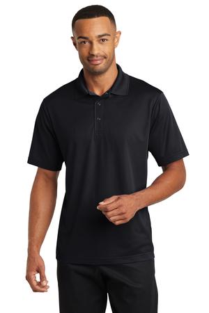 CornerStone CS421 Micropique Gripper Polo, Black