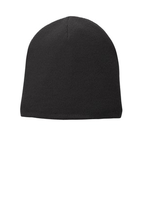 Port Authority CP91L Fleece-Lined Beanie Cap, Black