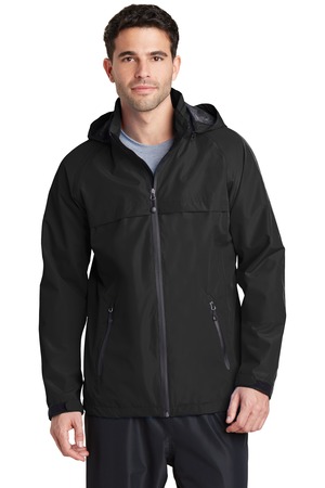 Port Authority J333 Torrent Waterproof Jacket, Black