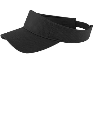 Sport-Tek STC27 PosiCharge RacerMesh Visor, Black